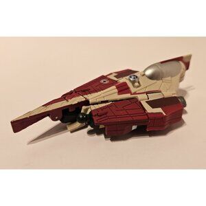 Transformers Star Wars Crossovers Jedi Obi-wan Kenobi Starfighter Incomplete